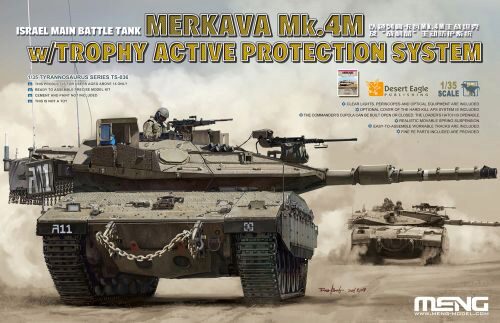 MENG-Model TS-036 Israel Main Battle Tank merkava Mk.4M w/Trophy Active Protection System